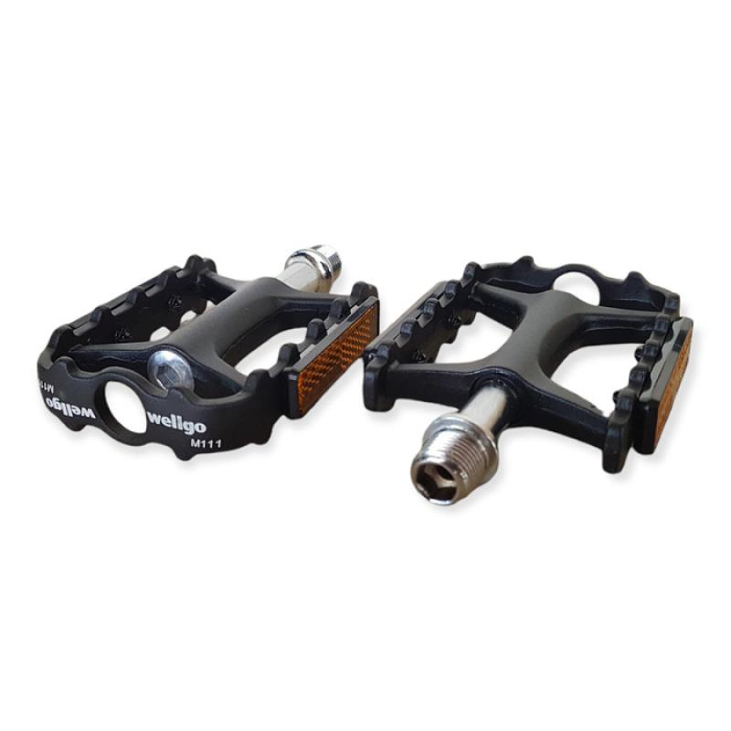 Wellgo M111 Aluminum Pedal Bearing Sepeda MTB