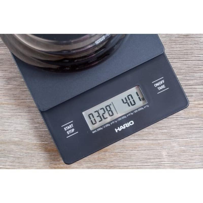 Promo Timbangan Kopi Hario Drip Scale Vst-2000 B (1 Pcs) Diskon 28