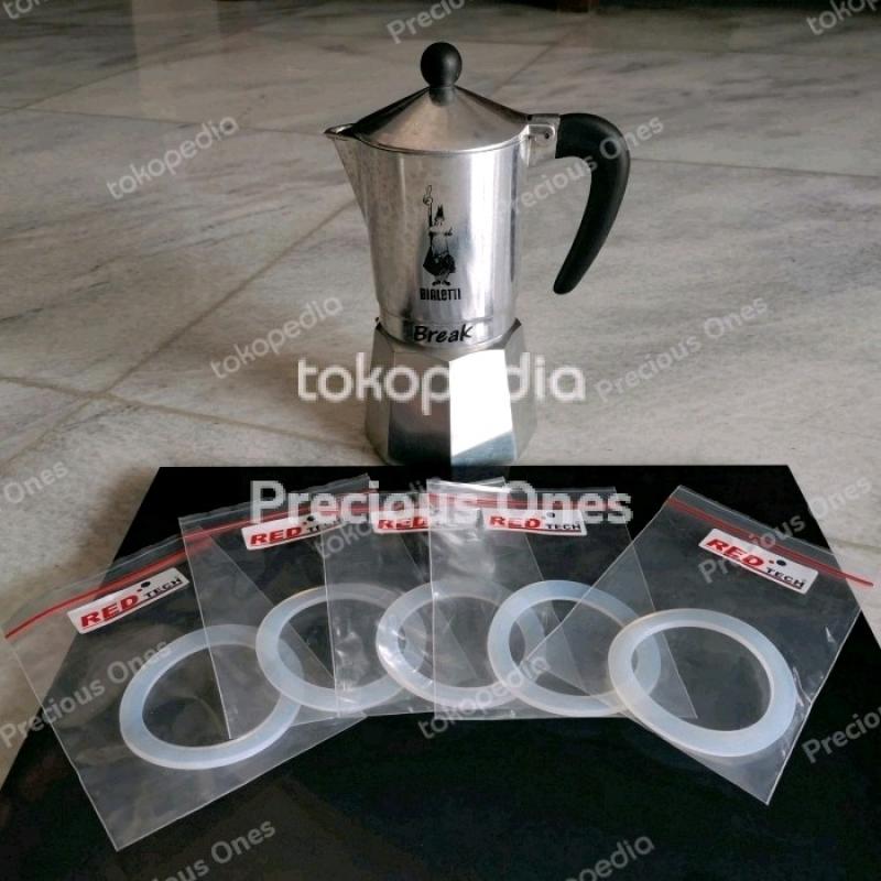 Promo Seal Gasket 6 Cup Germany Universal Mokapot Moka Pot Bialetti T3mm Red Lorena Diskon 50 Di Seller Lorena Rawa Buaya Kota Jakarta Barat Blibli