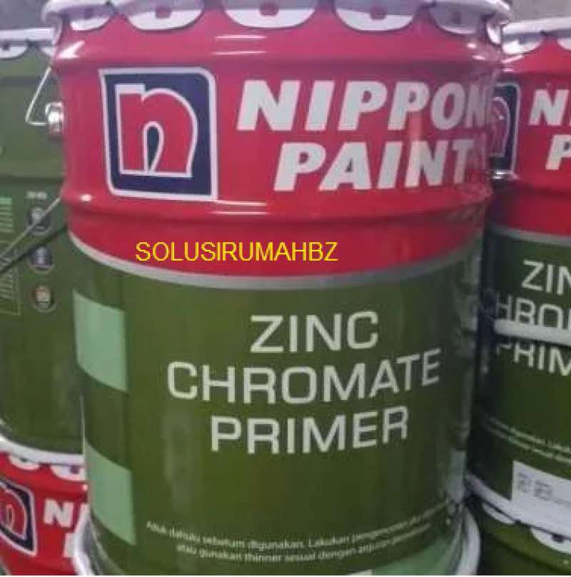 Jual Cat Besi Anti Karat Nippon Paint Meni Besi 20KG PAIL ZINC CHROMATE