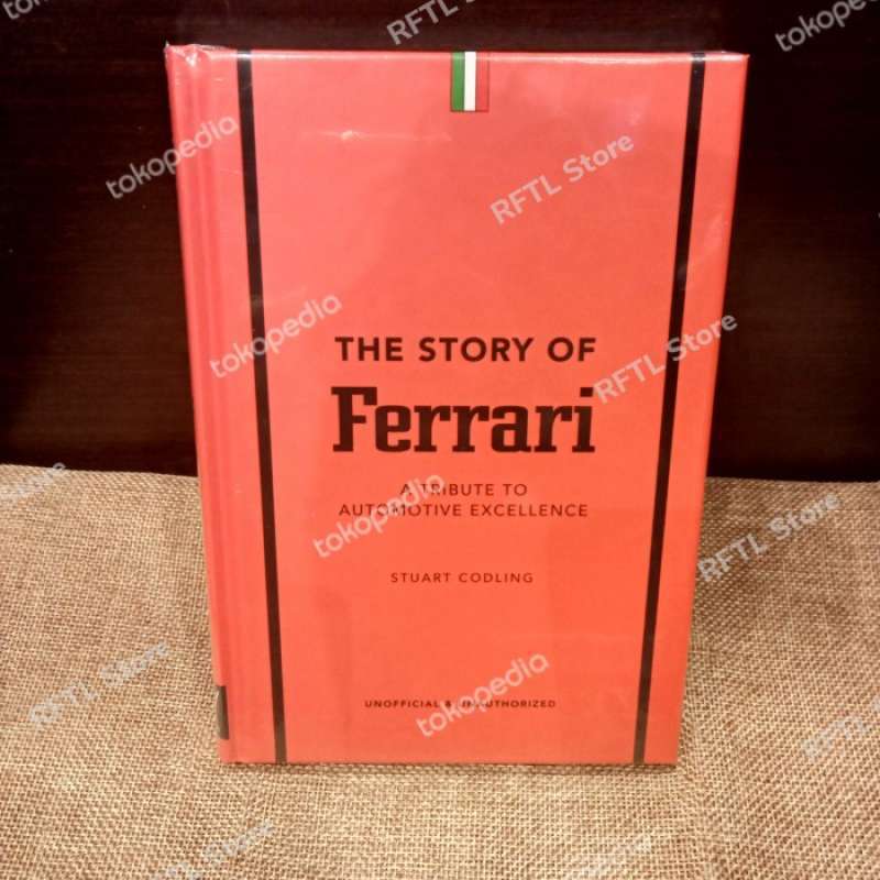 Jual Book Import The Story Of Ferrari A Tribute To Automotive