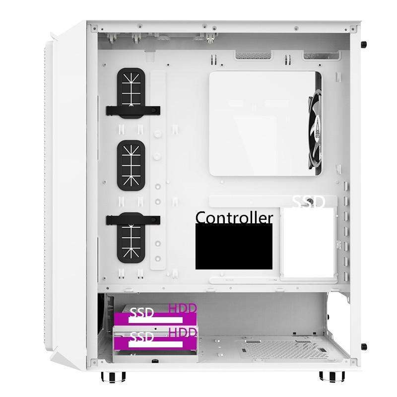 Jual Casing Montech Air X - Mid Tower Argb E-atx Case - Putih Di Seller ...