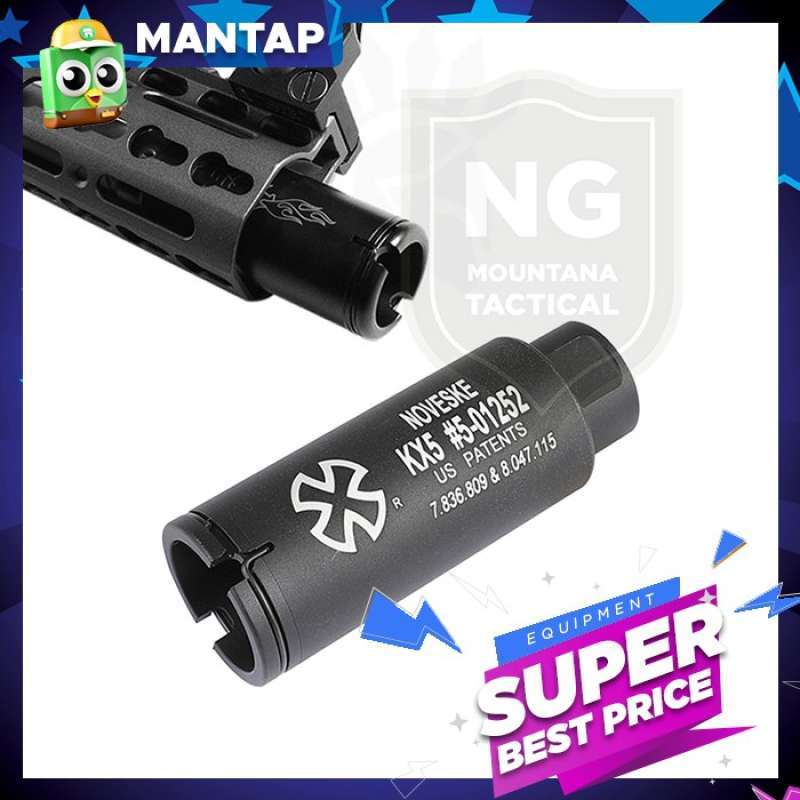 Promo Noveske KX5 Flash Suppressor Airsoft Louder Flash Hider 14mm CCW