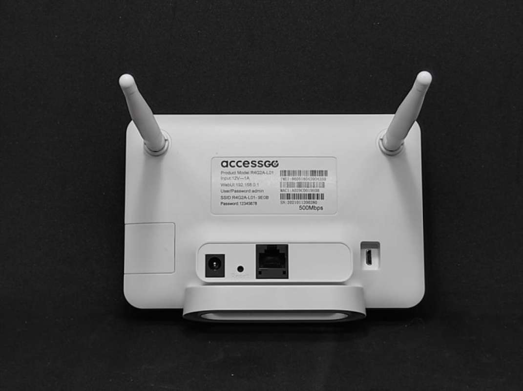 Promo Router Modem Wifi 4g Lte Accessgo 2 Antena Unlock All Operator
