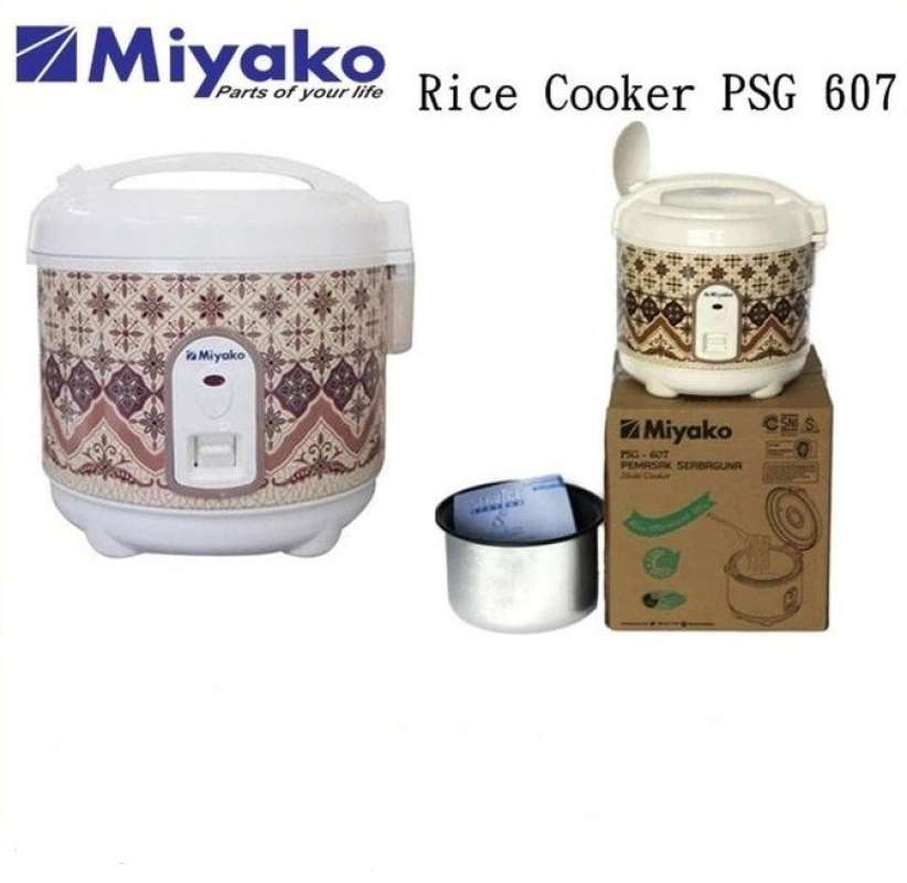 Promo MIYAKO PSG 607 MULTI COOKER 0.63LITER / RICE COOKER MINI