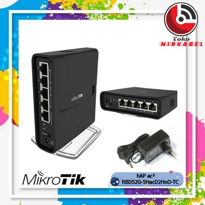 Promo MikroTik hAP AC2 TC RBD52G-5HacD2HnD-TC Diskon 23% di Seller ...