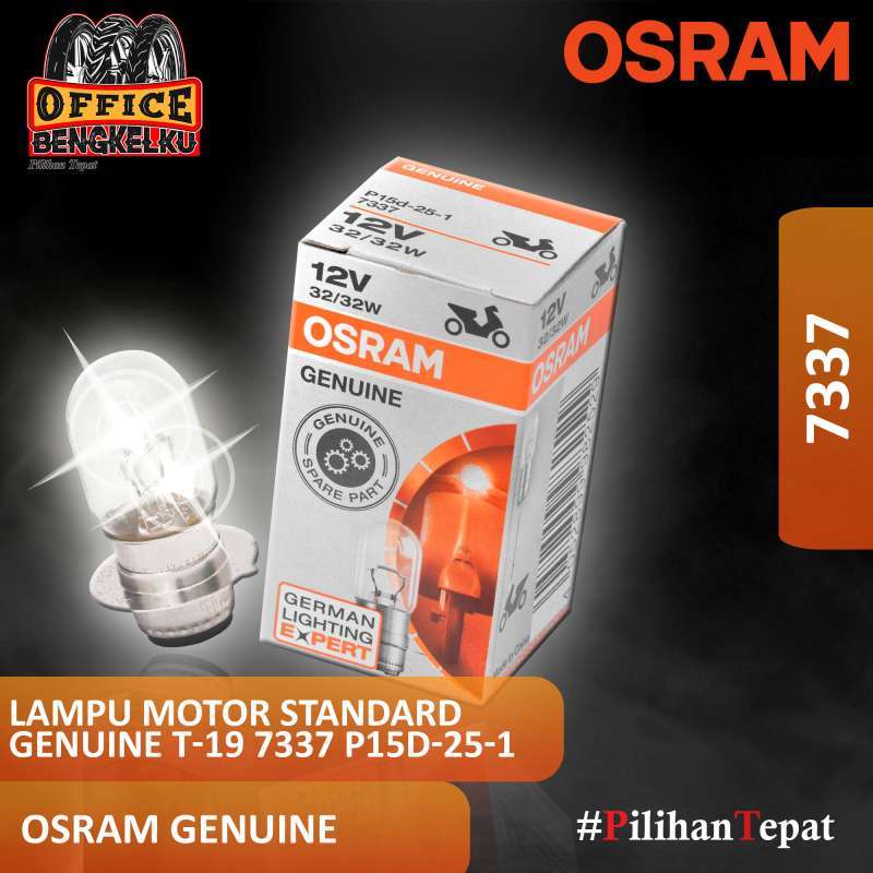 Jual Osram Lampu Utama Motor Headlamp Pijar Honda Beat Dan Lainnya T19 M5 K1 Putih Kekuningan 2