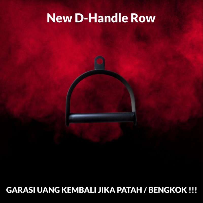 Promo D Handle Tricep Grips Gym Exercise Handles Pull Down Cable