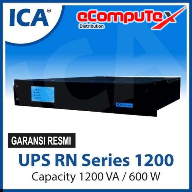 Ica Rn2000 Jual Ups Ica Rn-1200 Rn1200 1200va / 600 Watt Online Rackmount Ups ...