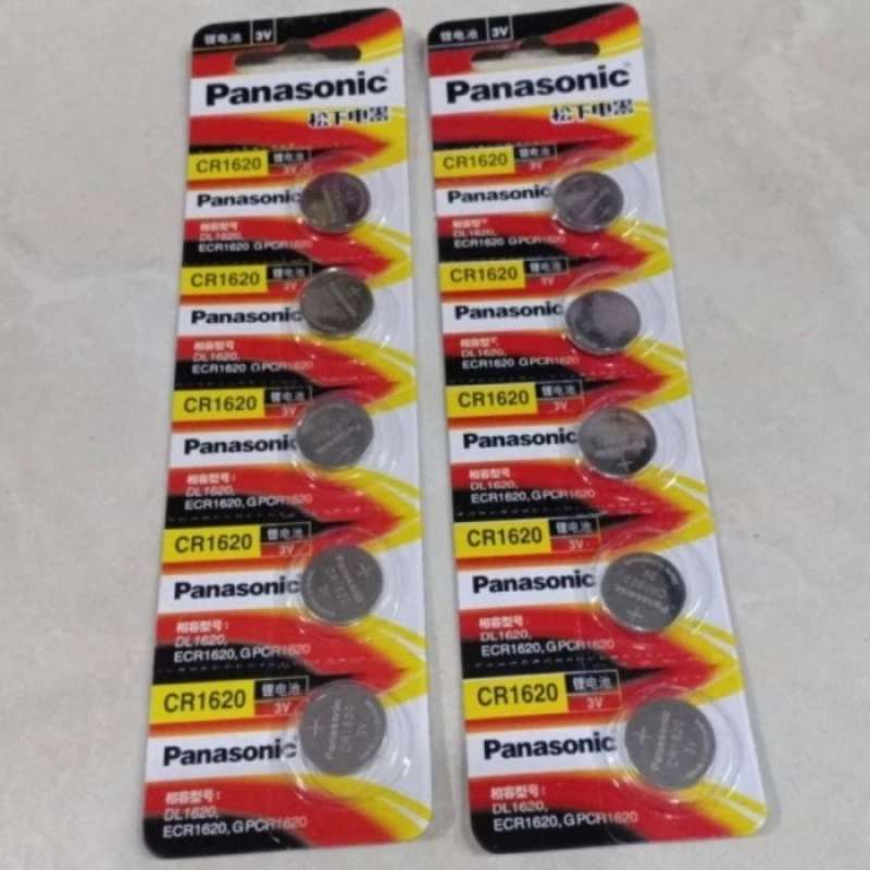 Promo Panasonic Baterai Lithium CR1620 Original Diskon 26% di Seller ...