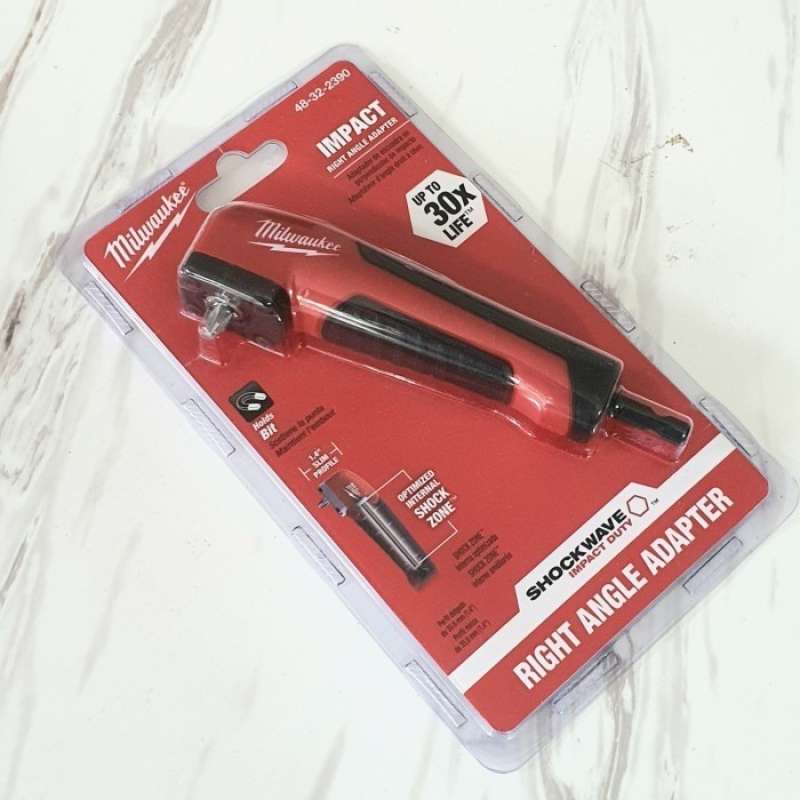 Promo Milwaukee Impact Right Angle Adapter Sambungan Mata Obeng