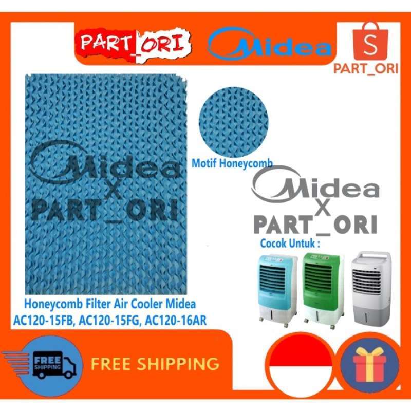 Promo Penyaring Udara Filter Original Air Cooler Midea Ac120