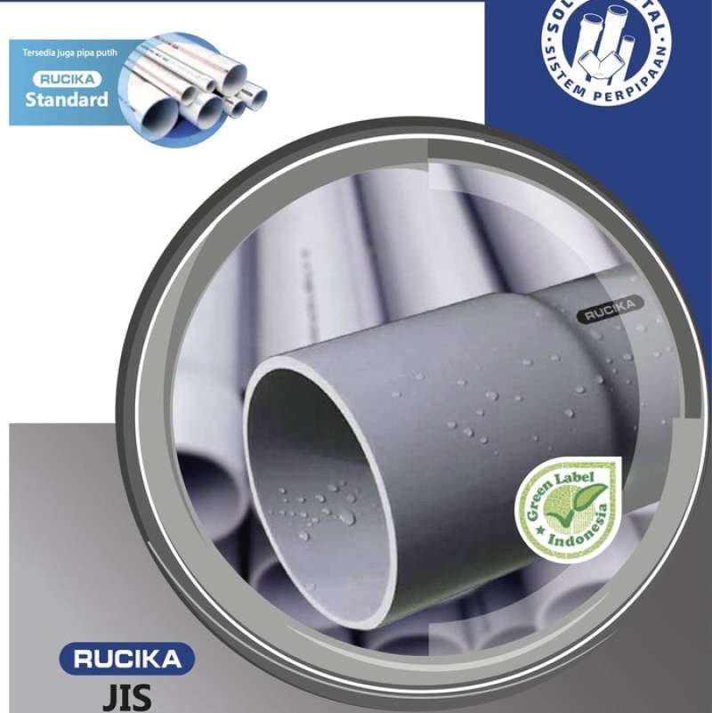 Promo Pipa Rucika Jis D 2 Inch Abu Abu Diskon 17% di Seller KSM Store