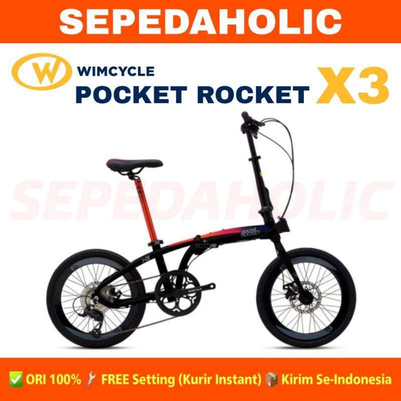 Sepeda Roket Jual Sepeda Wimcycle Rocket 🔥 Promo Blibli 15th Salebration