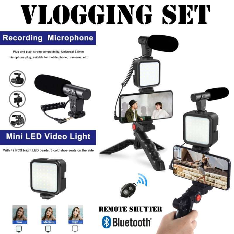 Jual Paket Vlogging Set Mic Original Murah - Harga Diskon Juni 2024 ...