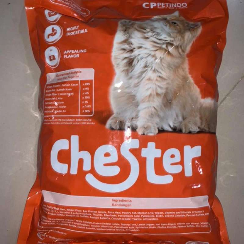 Promo Expedisi Makanan Kucing Chester Tuna Repack 10 Kg Chester Cat