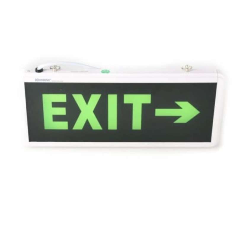 Jual Papan Petunjuk Arah Exit 2 Sisi - Emergency Exit Sign Krisbow di ...