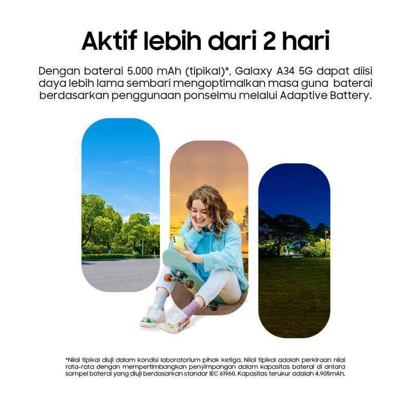 O2o Samsung Jual Samsung Galaxy A34 5g Smartphone (8/256gb) Di Seller Duta Cell O2o ...