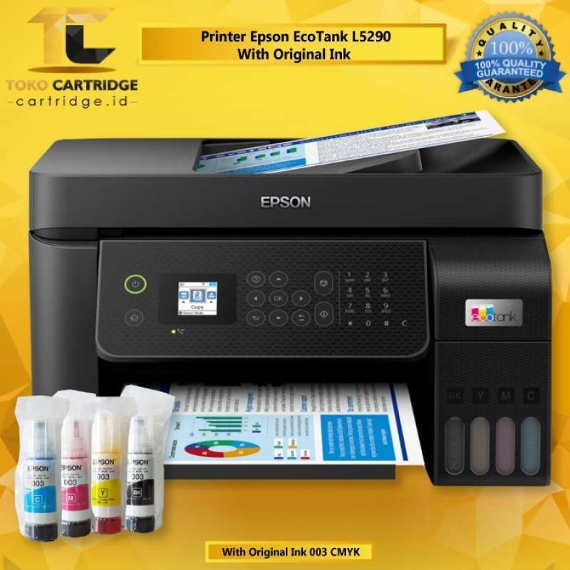 Promo Epson L5190 AllinOne Printer + WIFI + ADF (Pengganti L565