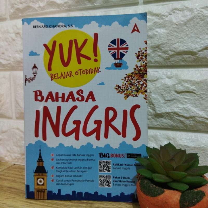 Promo Buku Belajar Bahasa Inggris-Yuk Belajar Otodidak Bahasa Inggris