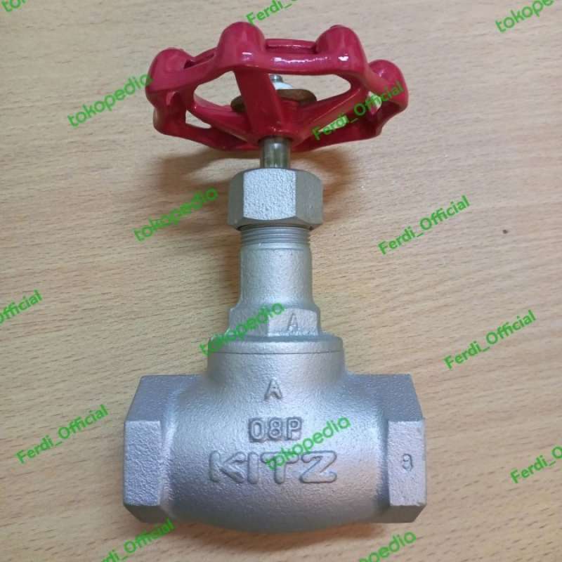 Promo Globe Valve Kitz Drat 1Inch JIS 10K Cast Iron Diskon 33 di
