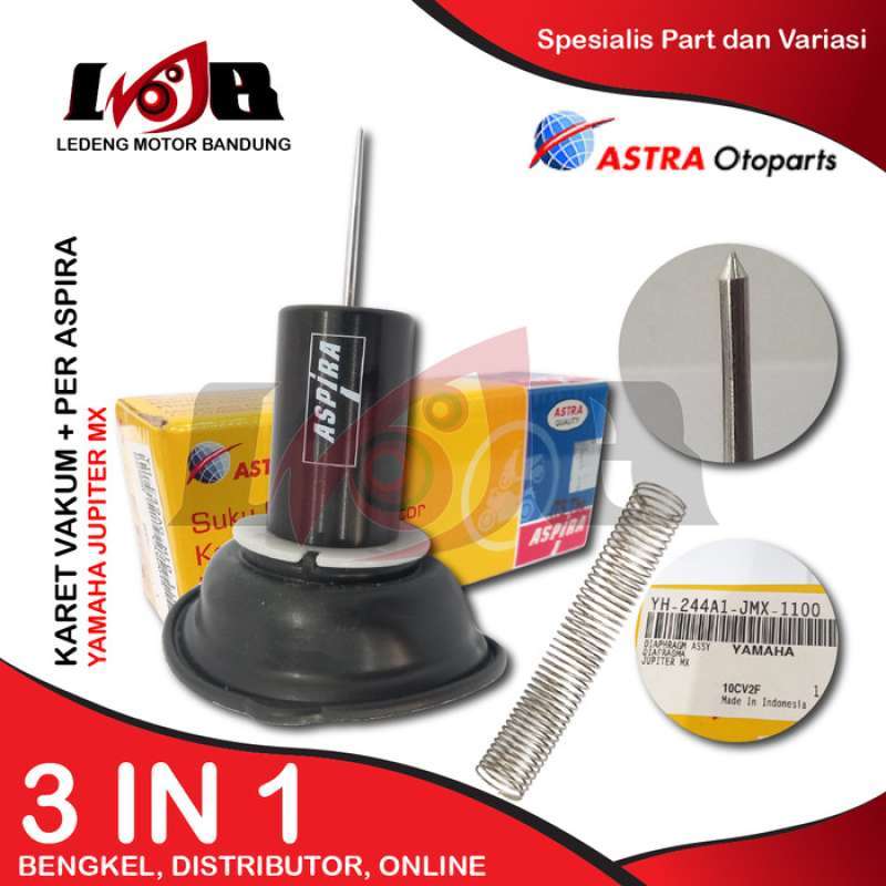Promo Aspira Karet Vakum Jupiter Mx Vacum+Per Sol Diafragma Karburator