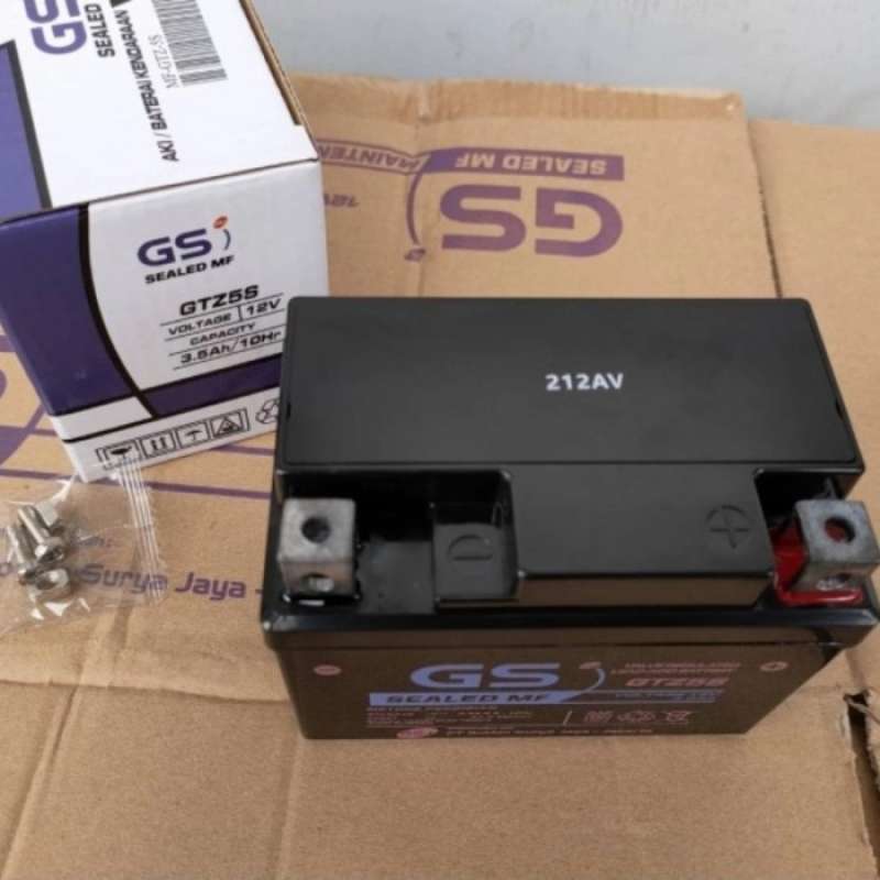 Promo Aki Motor Verza 150 GTZ5S GS P MF Aki Kering Diskon 23% di Seller