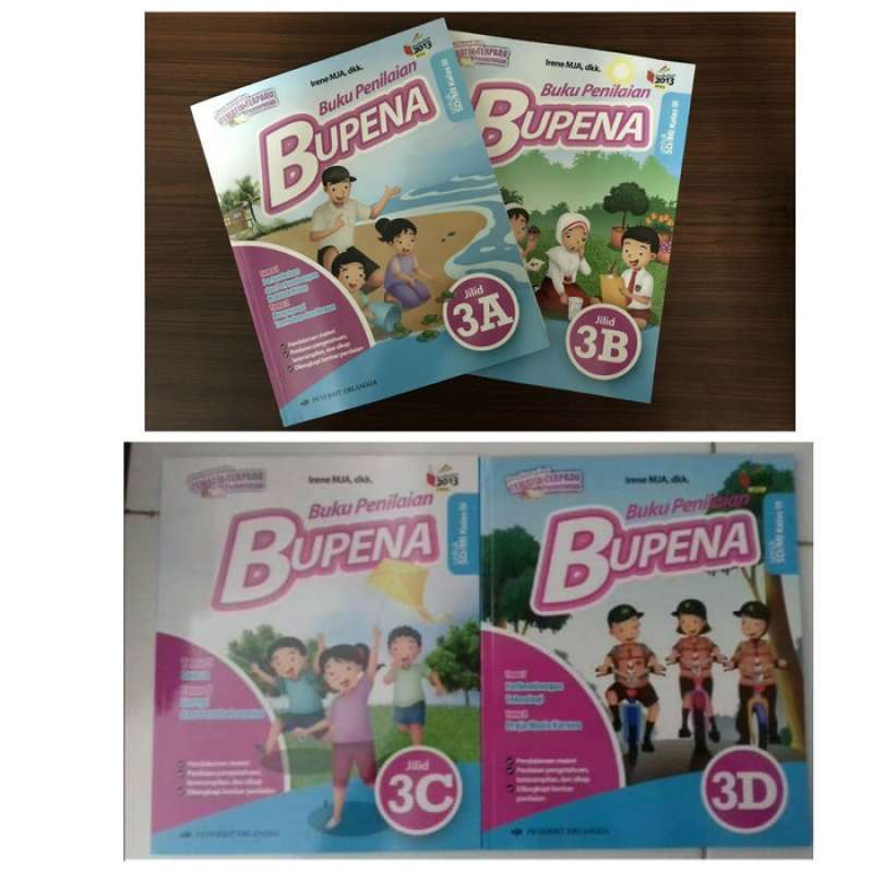 Jual Bupena - Buku Penilaian Untuk Sd/mi Kelas 3 Jilid 3a 3b 3c 3d K ...