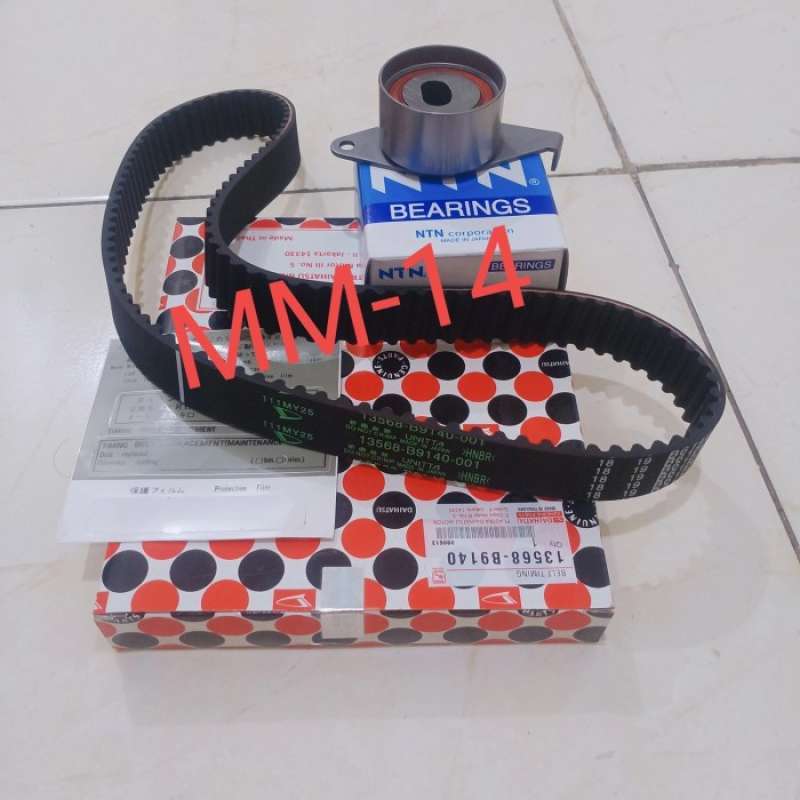 Promo timing belt set plus tensioner daihatsu xenia 1000cc harga 1set
