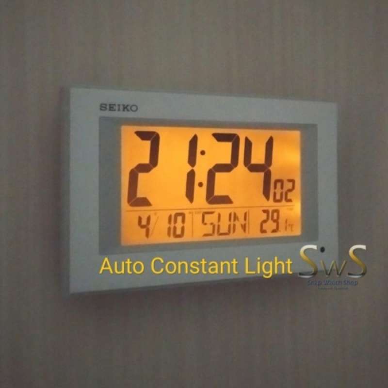 Promo Jam Digital Seiko Qhl077 W Seiko Qhl077L Diskon 23 di Seller