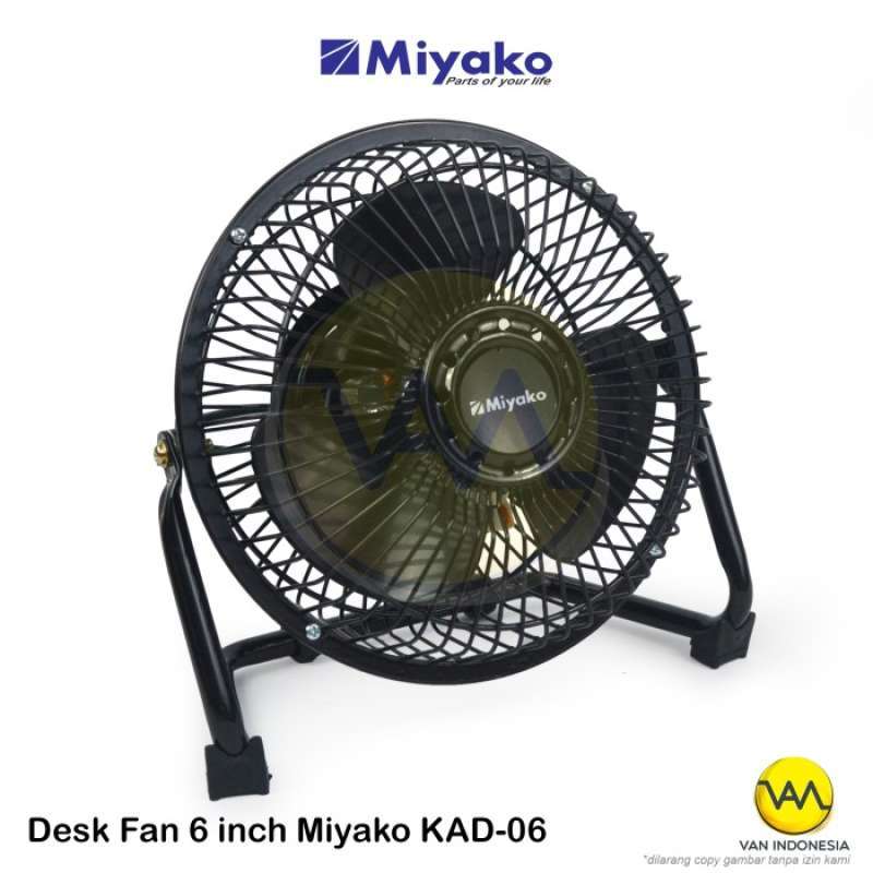 Promo Kipas Angin Meja 6 Inch Miyako Desk Fan Kad 06 Diskon 23%