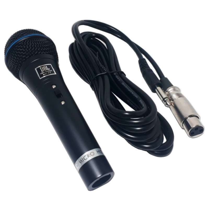 Promo Jbl Microphone Kabel Nk77 Mic Super Body Besi Dilengkapi Koper
