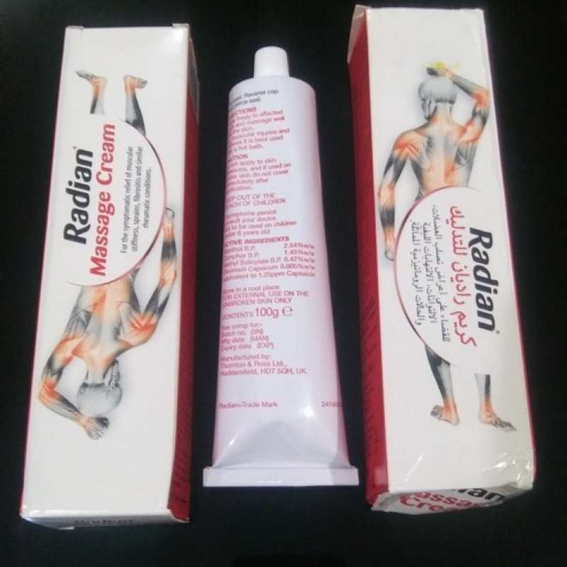 Promo Radian Massage Cream Untuk Mengatasi Rematik Dan Otot Saraf