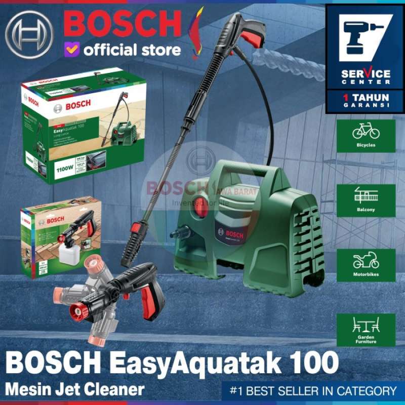 Promo Bosch Jet Cleaner Aquatak 100 1200 Watt Dan Degree Gun Trger 360
