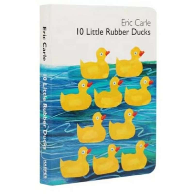 Promo 10 Little Rubber Duck ( Board Book ) By Eric Carle, Buku Impor ...