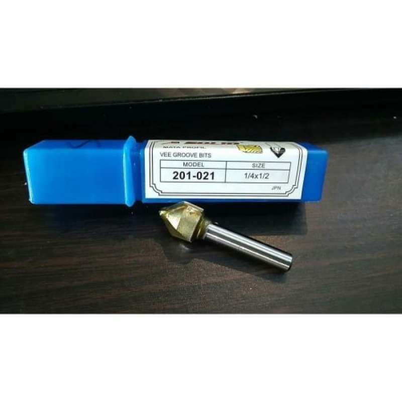 Jual Mata Router / Profil V 12 Mm Untuk Tekuk Acp 201-021 Di Seller ...