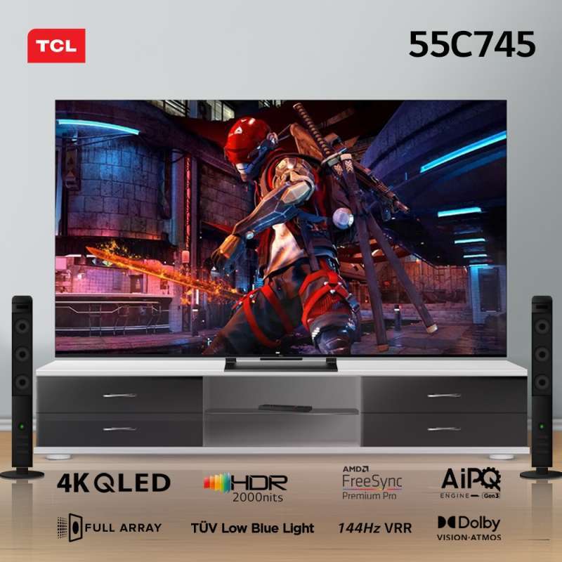 Jual FREE ONGKIR JADETABEK - TCL 55C745 TV 55 INCH QLED di Seller ALD ...