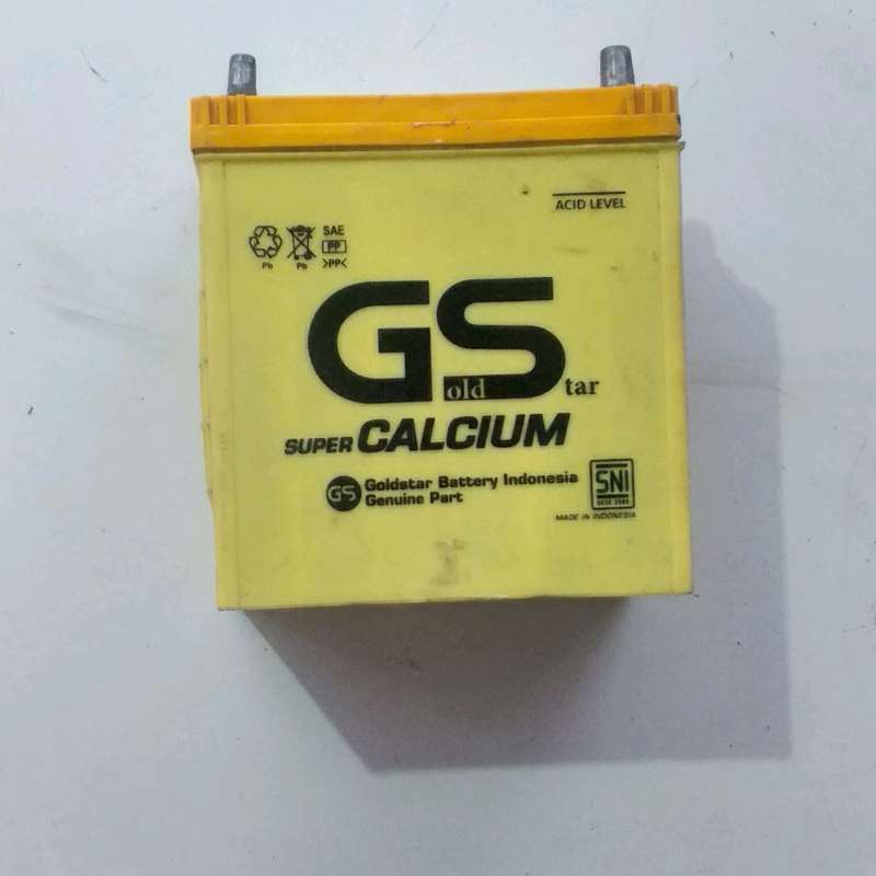 Jual OBRAL BEKAS AKI MOBIL GS SUPER CALCIUM NS40Z 12V 35 AH AMPERE MERK