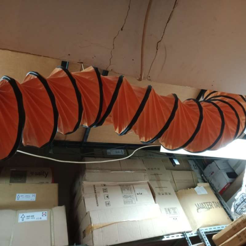 Jual Selang Flexible Duct Ducting Exhaust Fan Ventilasi 8X5Mtr di