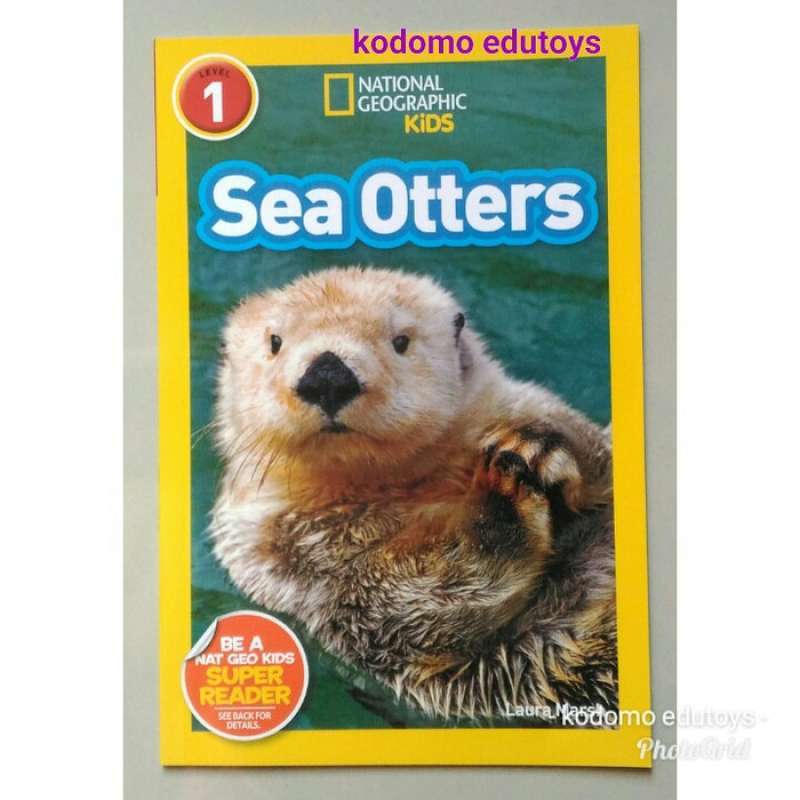 Jual National Geographic Kids Level 1 Sea Otters, Buku Import Anak di