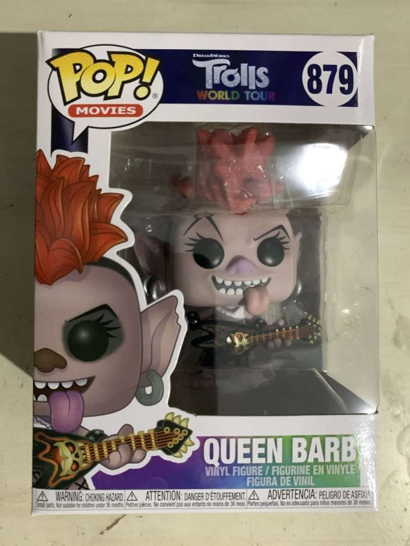 Promo Funko POP! Movies TROLLS WORLD TOUR Queen Barb / Troll Diskon
