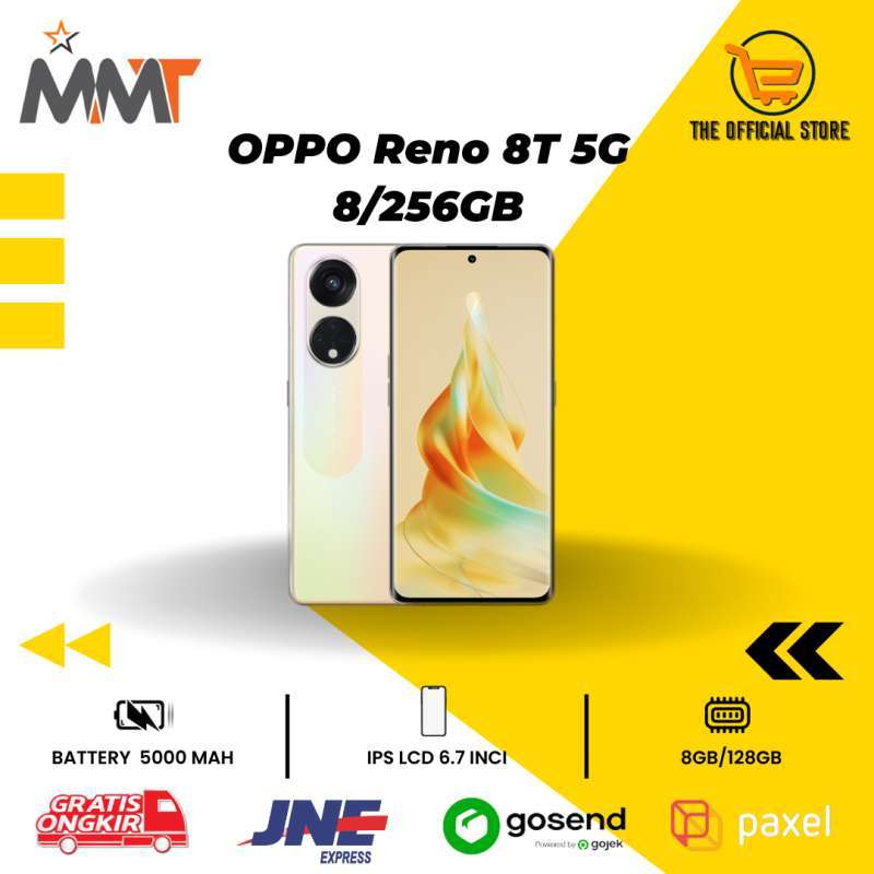 Mmt Reno Jual OPPO Reno 8T 5G 8/256GB GARANSI RESMI di Seller MMT CORP Official ...