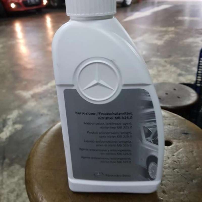 Mb Radiator Promo Murah/ Air Coolant Radiator Mercedes Benz Original 1 Liter Diskon ...