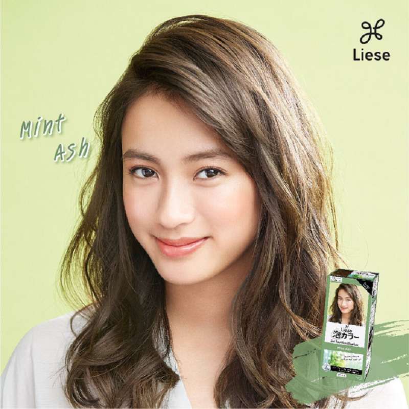 Jual Liese Creamy Bubble Hair Color / Mint Ash Di Seller Wahyu Jaya