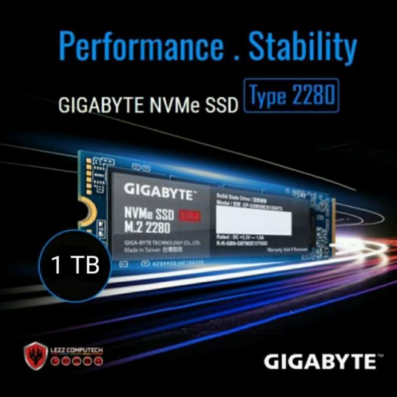 Promo Gigabyte Nvme M.2 Pcie Ssd 1tb | Ssd M.2 Nvme Gen 3 X4 1tb Diskon ...