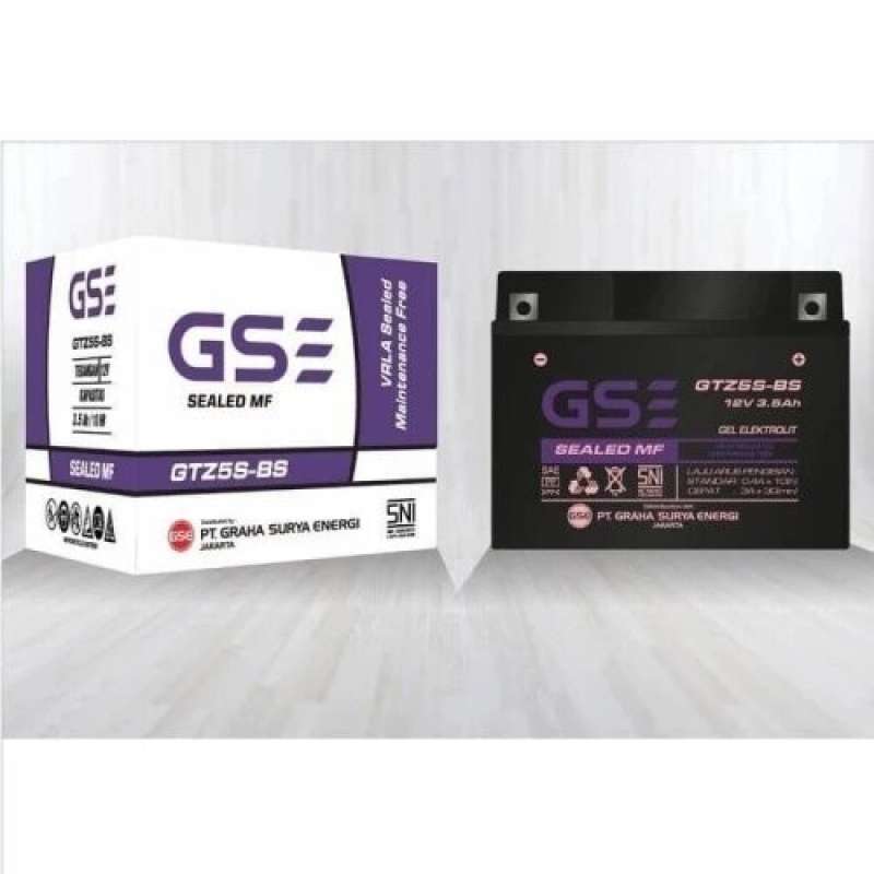 Promo Aki Motor Beat Fi Injeksi / Karbu / Street Gtz5S Gs E Mf Accu