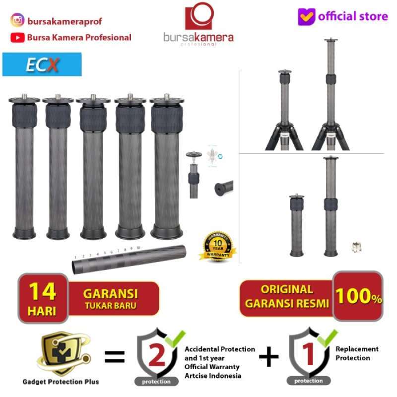 Promo Artcise 10 Layers Carbon Fiber Center Column Extender Tube ...