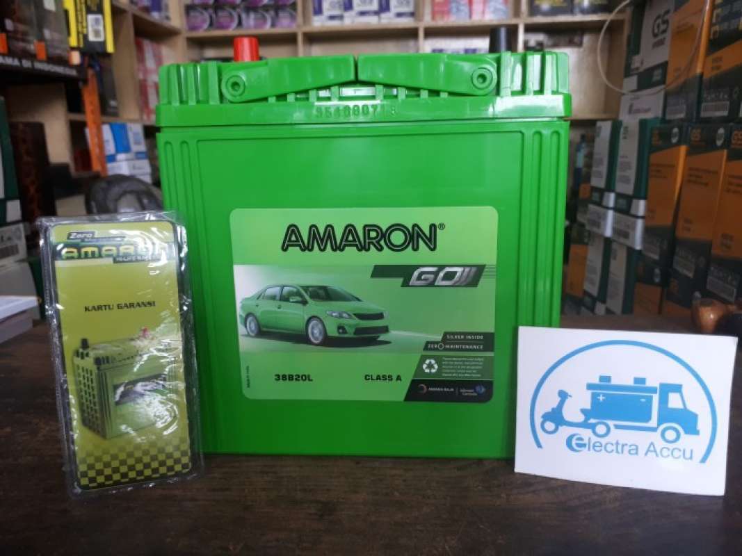 Jual Aki Mobil Datsun Go NS40ZL / 38B20L Amaron Aki Kering di Seller