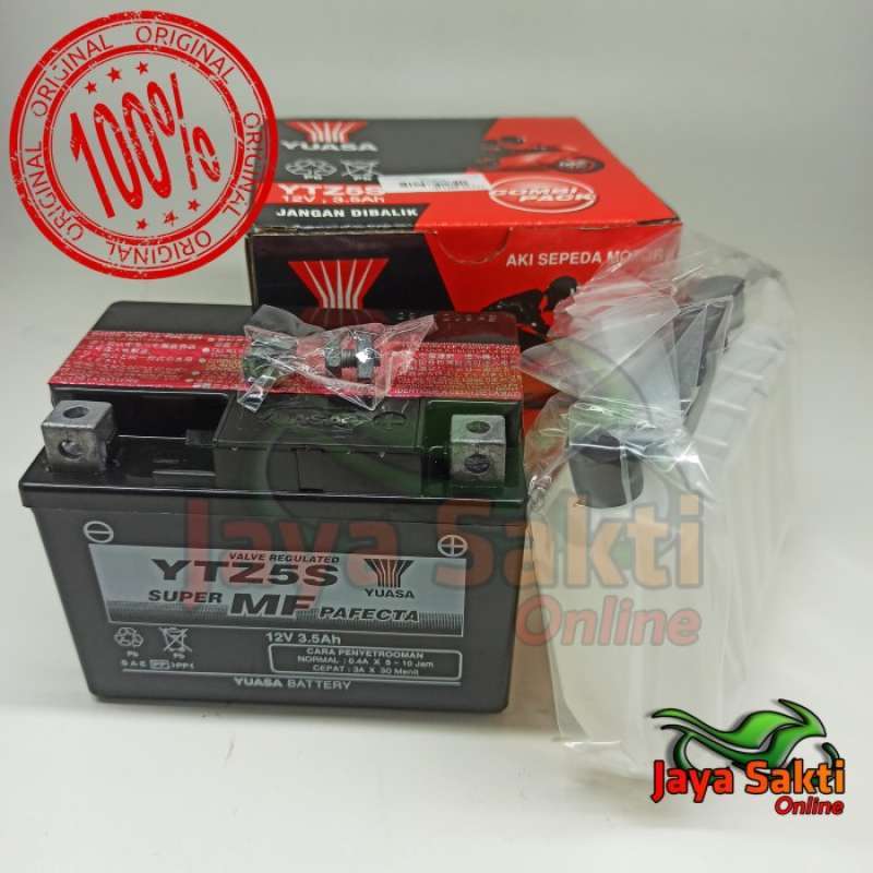 Promo Aki Yuasa Ytz5s Asli Yuasa Diskon 17% Di Seller Golden Victory