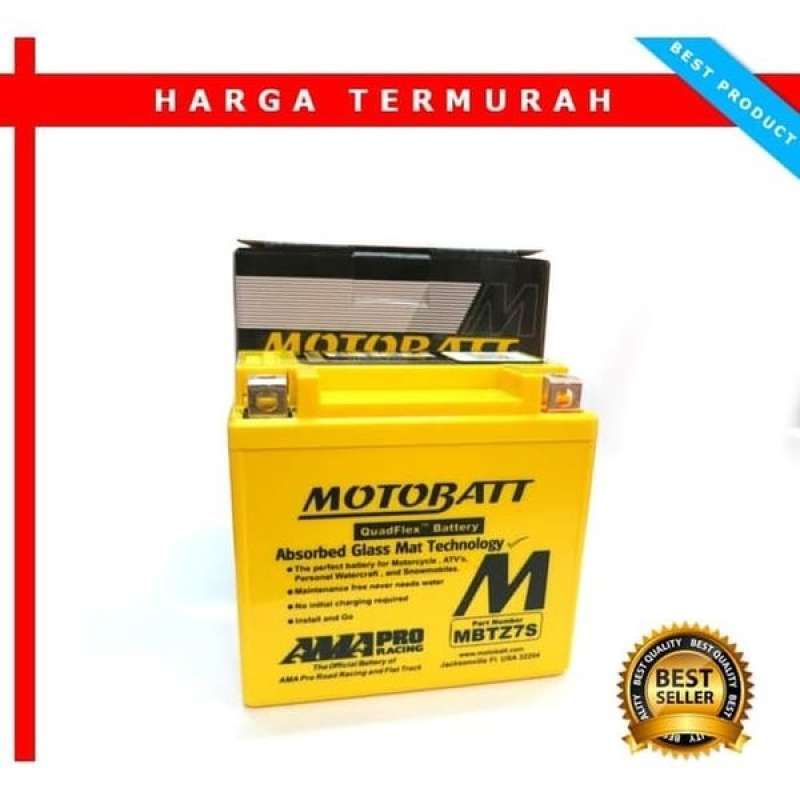 Promo Aki Motobatt Mbtz7S Motobat Motor Yamaha Nmax - Lexi - Aerox 155